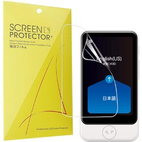 Compatible for POCKETALK S2 Plus Screen Protector, [6 Pack] Full Coverage TPU Clear Film Compatible for POCKETALK S2 Plus (6 pack)