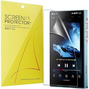 Compatible for FiiO JM21 Player Screen Protector, [6 Pack] Full Coverage TPU Clear Film Compatible for JadeAudio JM21, Compatible for FiiO JM21 4.7 Inches Player (6 Pack)