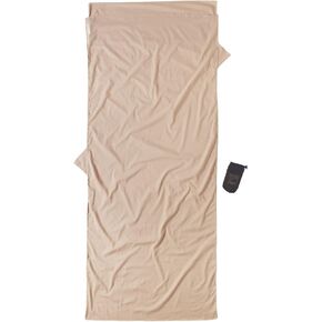 COCOON - Premium - Insect Shield - Egyptian Cotton TravelSheet - Sand