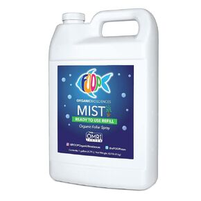 FOOP Mist - Organic Foliar Spray Made from Fish Manure (with Fresh Minty Scent) | Corrects & Prevents Plant Nutrient Deficiencies | Ready to Use, No Mixing Required (32oz)