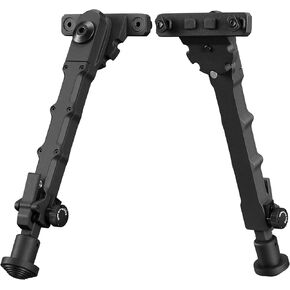 CVLIFE Lightweight Rifle Bipod for M-Rail 7.5-9 Inches Adjustable Bipod for Hunting and Shooting