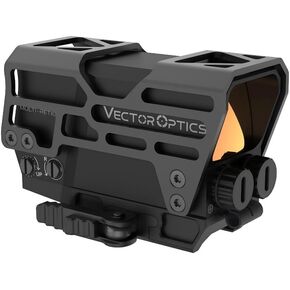 Vector Optics 1x31x26 Extra Large Enclosed Red Dot Sight w/Shroud Protection, Reflex Illuminated 3MOA Red Dot, Quick Detach Mount，Motion Awake, Designed for AR AR15 M4 MSR Platform, SCRD-67