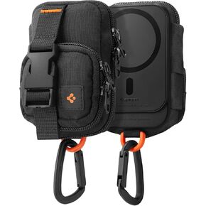Spigen Snapzip (MagFit) EDC Pouch Organizer Wallet Card Holder Designed for MagSafe Compatible with iPhone 16/15/14/13/12