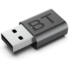 USB Bluetooth Car Kit,Mini 2-in-1 Bluetooth 5.4 Receiver Adapter for Car Music/Stereo Audio,Plug-and-Play,(Aux in) with 3.5mm Cable