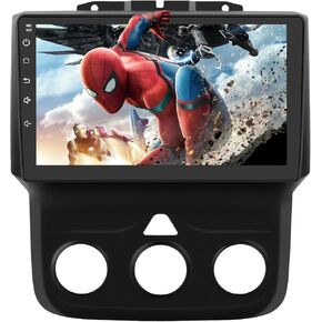 Android 13 Car Radio Stereo for Dodge Ram 2013-2019 1500 2500 3500 Built in Carplay/Android Auto 9 inch Head Unit 2G RAM 32G ROM with DSP BT GPS FM WiFi Manual AC only
