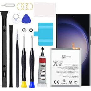 بطارية Galaxy S22 ، 2025 بطارية جديدة تم ترقيتها لـ Samsung Galaxy S22 5G SM-S901 SM-S901U مع مجموعة أدوات الإصلاح بالكامل إزالة