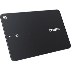 UGREEN FineTrack Slim Smart Finder Compatible with Apple Find My (iOS Only), 1.7mm Ultra-Slim Wallet Finder, IP68 Waterproof Rechargeable Bluetooth Tracker Card for Wallet, Key, Luggage Tags