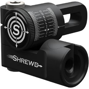 Shrewd SMAVB1ATLASMBK Atlas V-Bar Matte Black Single Archery Bow Stabilizer