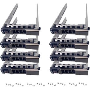 BestParts 8-Pack 8FKXC 2.5" SFF SAS SATA Hard Drive Tray Caddy Compatible with Dell PowerEdge T440 T640 T430 T630 T620 T710 R330 R530 R520 R710 R720 R720XD R310 R510 R515 R410 ME5012 MD3400