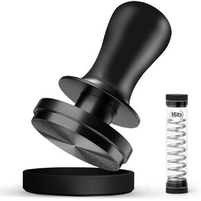 MHW-3BOMBER 51mm Espresso Coffee Tamper, 30lbs Constant Pressure Espresso Hand Tamper with Sound Feedback for Barista, Extra 15lbs Spring Loaded, Fit 51mm Portafilter, Astra Tamper, T7016-OS