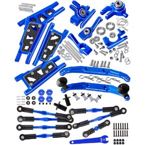 ترقيات جزء ل 1/10 Slash 4x4/Slash 4x4 VXL ، وربط السقوط تيرلوكل روابط كامبر ، وكتلة العجلات ، وكتل التوجيه ، وحاملات محور العذبة الخلفية ، وتصاعد الجسم ، وذراع التعليق ، وتيتانيوم