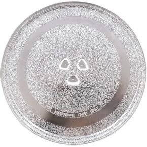 9.6" 245mm Microwave Glass Turntable Plate Dish Y-Type Base Replacement for Small Microwaves