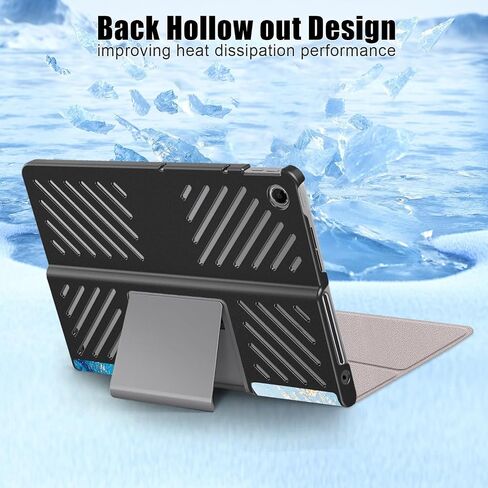 Case Compatible with Lenovo Tab Plus Tablet 2024 Folio Case for Lenovo Tab Plus 11.5 inch (TB351FU) Hard Shell Smart Cover,Nightfall in Saudi Arabia