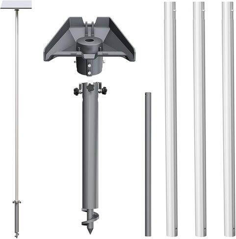 Starlink Gen 3 Mount Adjustable Starlink Roof Mounting Kit with Starlink Gen 3 Pipe Adapter Starlink Gen 3 Pole Mount in Saudi Arabia