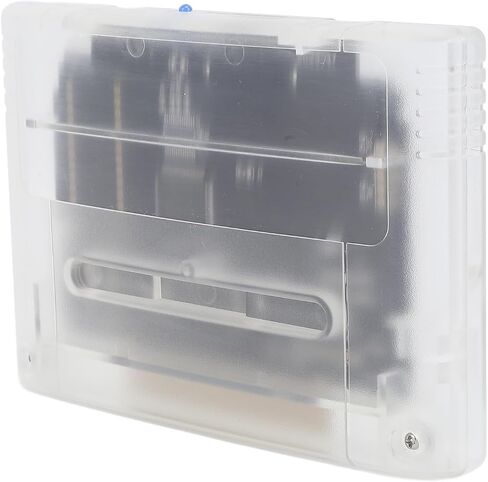 Game Cartridge Professional 3000 in 1, 8GB Memory Card High Speed for SNES for SFC Gaming Console Supports FAT16 and FAT32 with 32GB Card Capacity (Transparent) in Saudi Arabia