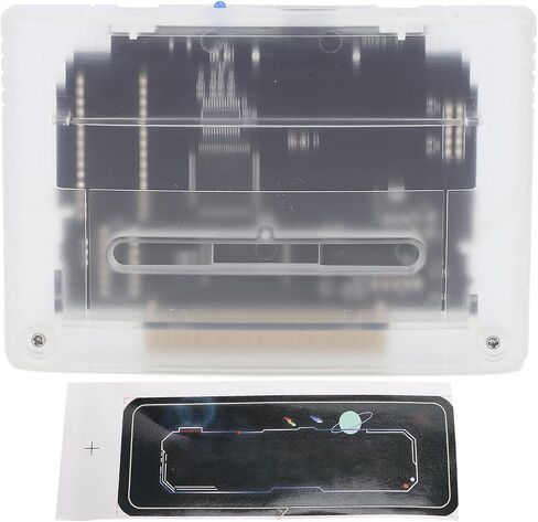 Game Cartridge Professional 3000 in 1, 8GB Memory Card High Speed for SNES for SFC Gaming Console Supports FAT16 and FAT32 with 32GB Card Capacity (Transparent) in Saudi Arabia