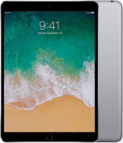 Apple MPHH2LL/A iPad Pro with Wi-Fi + Cellular 256GB, 10.5 inches, Silver (Renewed) in Saudi Arabia