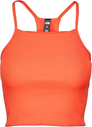 THE NORTH FACE Guide Forward Rib Tanklette Women's Top (US, Alpha, Large, Regular, Regular, TNF Black) in Saudi Arabia