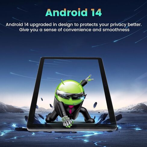 أجهزة لوحية 2024 Android 14 مقاس 10 بوصات، وذاكرة وصول عشوائي (RAM) سعة 8 جيجابايت + ذاكرة وصول عشوائي (ROM) سعة 128 جيجابايت، وشبكة Wi-Fi/Bluetooth 5G+2.4G، وشاشة FHD، وثماني النواة بسرعة 2.0 جيجاهرتز، وبطارية 6000 مللي أمبير في الساعة، وأجهزة لوحية محمو in Saudi Arabia