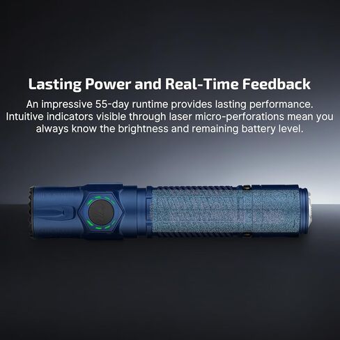 Olight Warrior Ultra 2500 Lumens Tactical Transes ، مضغوط مفاتيح مزدوجة مصباح ساطع قابل لإعادة الشحن مع مستشعر القرب ، مناسب للطوارئ ، في الهواء الطلق ، الصيد ، البحث (الزيتون الأخضر) in Kuwait