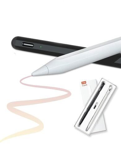 Stylus Pen for iPad, Uogic Pen with Palm Rejection, Magnetic Adsorption, Tilt Function, Active Pencil, for iPad Mini 5/6, iPad Air 3/4/5, iPad Pro 11"/12.9" in Saudi Arabia