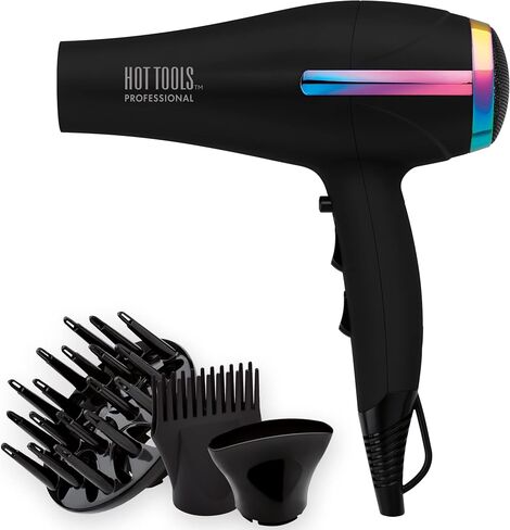 Hot Tools Pro Artist 1875W Turbo Ceramic + Ionic Hair Dryer | سريع الجاف ، خفيف الوزن in Kuwait