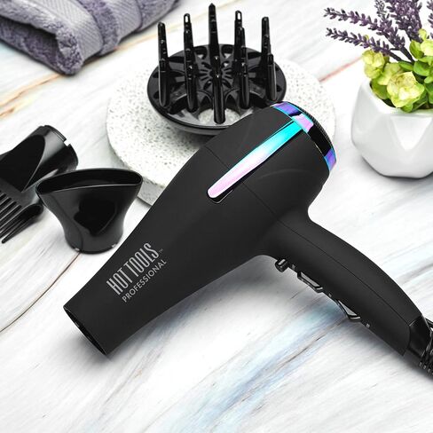 Hot Tools Pro Artist 1875W Turbo Ceramic + Ionic Hair Dryer | سريع الجاف ، خفيف الوزن in Kuwait