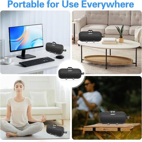 Silicone Case for Bose SoundLink Flex Portable Bluetooth Speaker (2nd Gen), Soft Protective Sleeve Against Scratch and Drop with Precise Cutout(Grey) in Kuwait