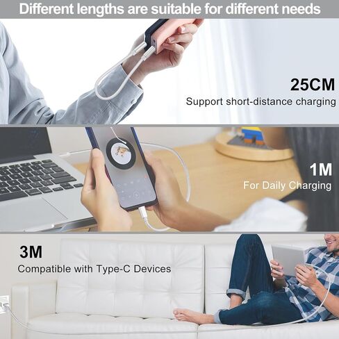 Vortex PD10GB3A-2-2 -2-BLACK TYPE-C DATA CABLE 3A شحن سريع USB3.2 شحن الهاتف المحمول الشامل من نايلون جديلة شحن كابل (حزمة 2 أجهزة كمبيوتر) (أسود ، 2 متر) in Kuwait