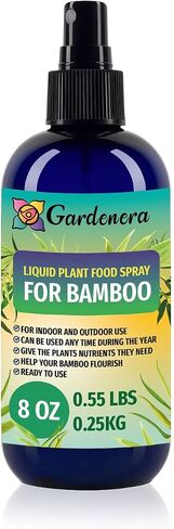 Professional Bamboo Tree Superfood Spray Mist for Home Gardening | Micro-Fungi Enriched Fertilizer Mist for Healthy Leaves & Growth | 18 Essential Vitamins & Minerals for Bamboo - 8oz in Kuwait