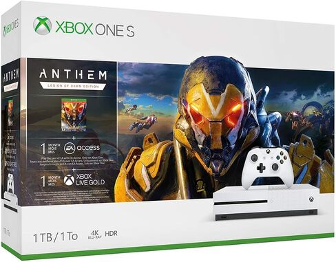 Xbox One S 1TB Console - Anthem Bundle (Renewed) in Saudi Arabia