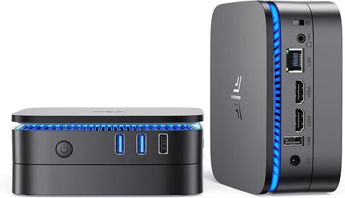 KAMRUI AK1 Plus Mini PC, Desktop Computer 12th N95(up to 3.4GHz) Mini Computers 16GB RAM 512GB SSD, Micro PC, Mini Tower PC Desktop Support 4K HDMI, Dual WiFi, BT4.2 for Business Home Office in Saudi Arabia