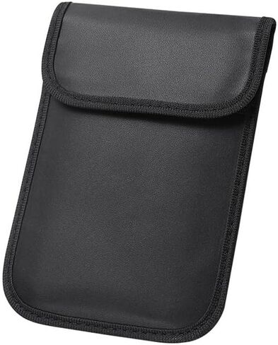 1 Pack EMF Blocking Shield Sleeves for Cell Phone - Anti-EMP Faraday Bags for Smartphone Singnal Blocking Case - Protection for Security & Privacy from 5G RF GPS RFID Fits All Phones (Black x 1) in Kuwait