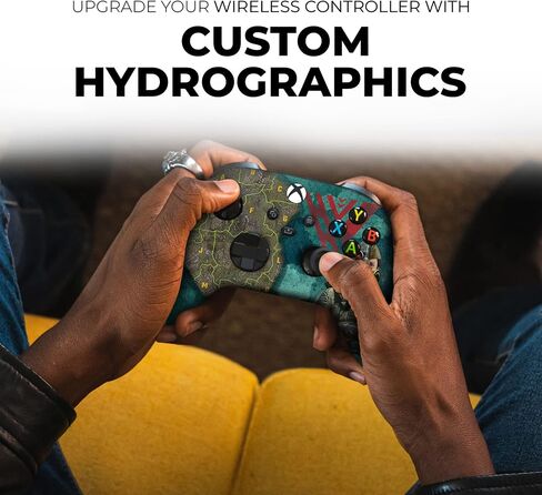DreamController Original X-box Wireless Controller Special Edition Customized Compatible with X-box One S/X-box Series X/S & Windows 10 Made with Advanced HydroDip Print Technology(Not Just a Skin) in Saudi Arabia