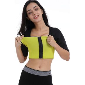 ValentinA Womens Hot Thermo Shaper T Shirt Neoprene Slimming Workout Sweat Body Sauna Suit Exercise Trainer for Weight Loss