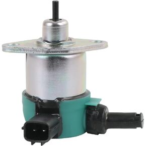Fuel Shut Off Solenoid Replacement for Kubota V3300 V3600 V3307 Replace# 1G772-60014, 1G772-60012