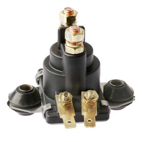 Solenoid Relay Switch Compatible with Mercury Marine 12 Volts 4 Terminals 20HP 25HP 40HP 45HP 50HP 55HP 60HP 65HP 70HP 80HP 90HP 89-818997A1 65W-81941-00-00