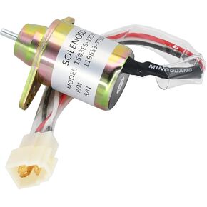 12V M806808 الوقود اغلاق صمام الملف اللولبي 119653-77950 1503ES-12S5SUC5S متوافق مع جون ديري 3009 3011 3012 3013 2210 2305 2320 4X2 6X4 متوافق مع يانمار 4TNV88 Eng in Kuwait