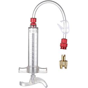 Bike Tubeless Tire Sealant Syringe and Presta Schrader Valve Core Removal Tool for Stans No Tubes sealant and Other Sealants Brand