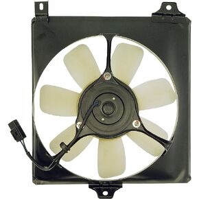 مجموعة مروحة مكثف Dorman 620-530 A/C متوافقة مع موديلات تويوتا مختارة، أسود