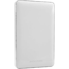 Avolusion T1 Series 1TB USB 3.0 Portable External Gaming Hard Drive (for Xbox One X, S & Series X|S - Pre-Formatted) White - 2 Year Warranty in Saudi Arabia