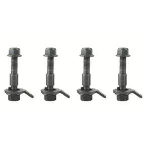 Camber Kit Cam Bolt, 5pcs 12mm Vehicles Steel Four Wheel Alignment Adjustable Camber Kit Cam Bolt, Army Green