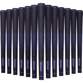 BISAM 2 Innovative X Golf Grips 13 Pack/Standard Size Golf Club Grips, All Weather Firm Control and High Performance Grips Provides Excellent Comfort and Responsiveness.