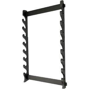 39" 8-Piece Wall Mount Sword Stand Easy to Assemble in Your Home Or Office in Black for Sword Displays and Collections (Sword NOT Included)