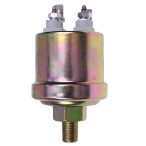 Oil Pressure Sender Sensor 0-80 psi VDO 10-180 ohms 1/8"-27 NPT with 16 psi Low Alarm Switch