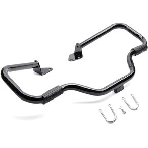 MoKitDora Dyna Engine Guard للطرق السريعة شارب تحطم بار 1.25 سم سمين لـ Harley Dyna Street Bob FXDB Fat Bob FXDF Low Rider FXDL Wide Glide FXDWG FXDC 2006-2017، كروم