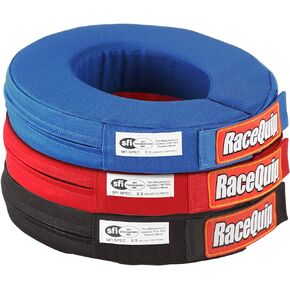 RaceQuip Helmet and Neck Support Collar 360 Degree SFI 3.3 Certified Black 17" 337007