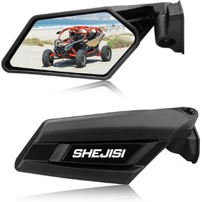 X3 Mirrors,Explosion-proof glass upgraded Maverick X3 side view mirrors Compatible with 2017-2023 Can Am Maverick X3 / X3 Max DS RS RR Turbo,not applicable to other UTV models,OEM#715002898