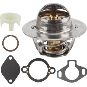 807252Q5 Thermostat Kit 160° with Plastic Sleeve for Mercruiser 4.3L 5.0L 5.7L 7.4L 8.2L for for GM Engines
