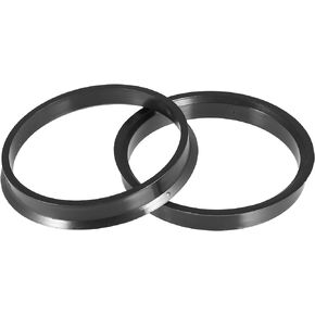 X AUTOHAUX 2pcs Plastic 73.1mm to 54.1mm Car Hub Centric Rings Wheel Bore Center Spacer